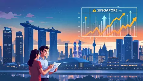 Singapore investors bullish on markets, wary at home